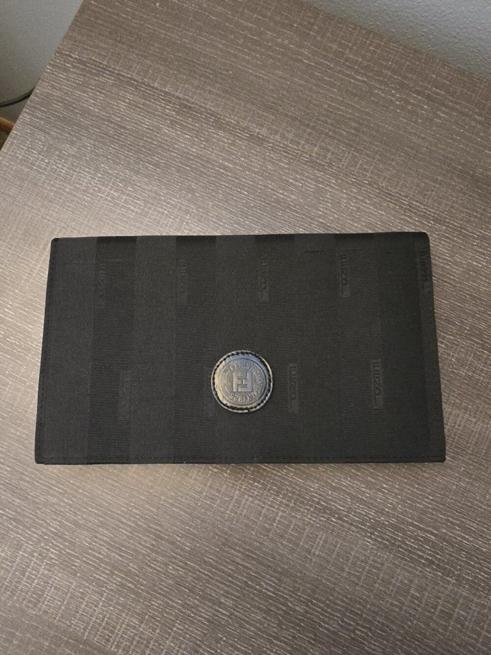 Fendi Clutch/Wallet Black Like New